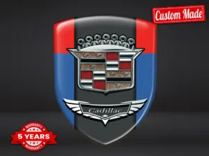 Cadillac Mejores Pegatinas Parachoques Máximo Duradero Estilo ST